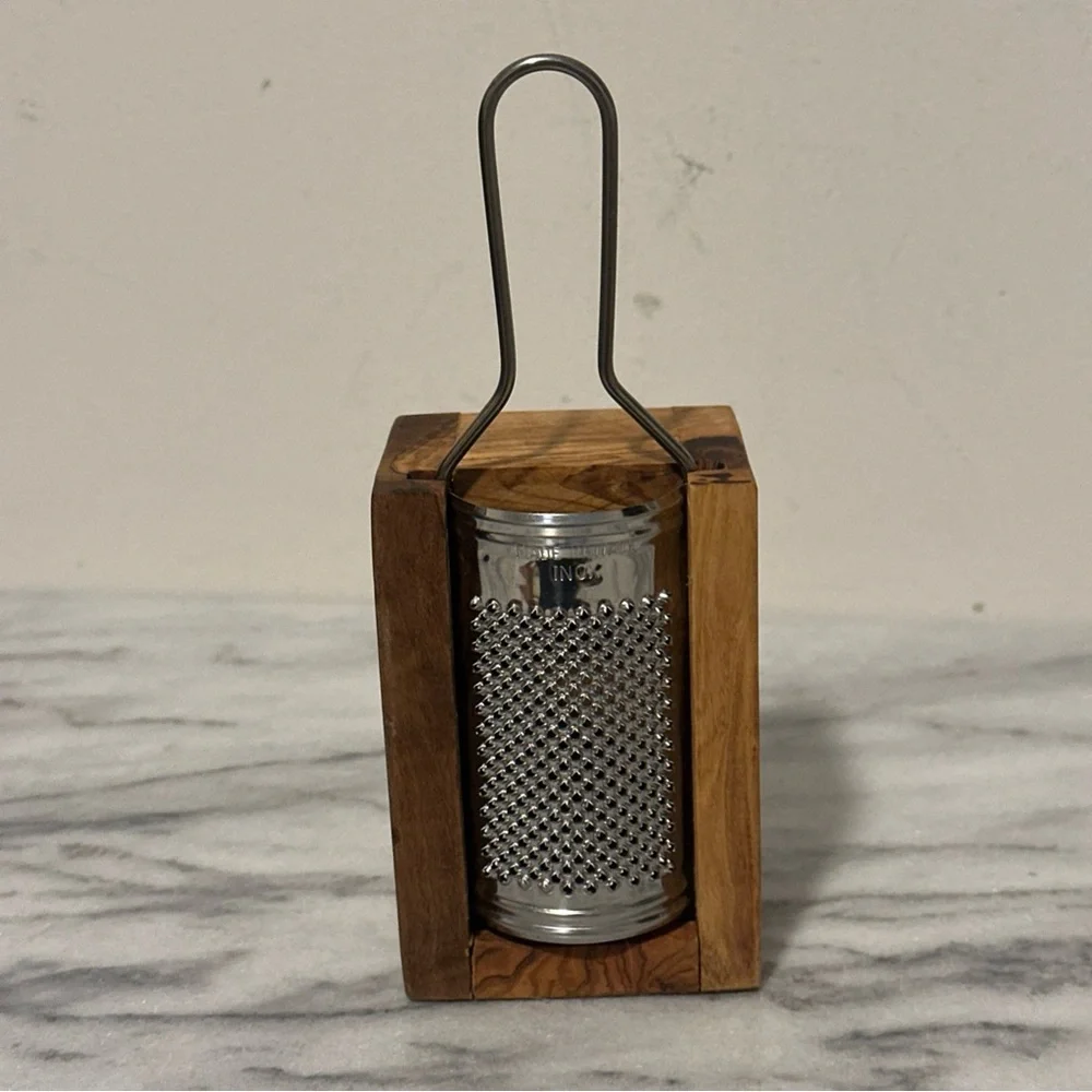 Wood box Cheese Grater made in Italy